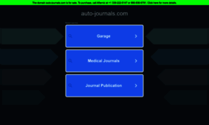 Auto-journals.com thumbnail