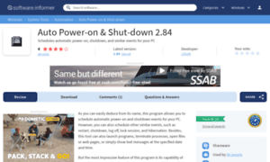 Auto-power-on-shut-down.software.informer.com thumbnail
