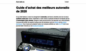 Auto-radio.icu thumbnail