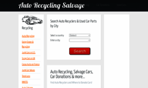 Auto-recycling-salvage.com thumbnail