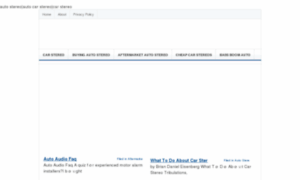 Auto-stereos.net thumbnail