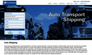 Auto-transport-shipping.com thumbnail