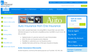 Auto.erieinsurance.com thumbnail