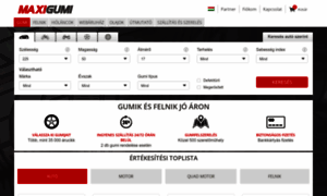 Auto.maxigumi.hu thumbnail