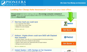 Auto.pioneersinsurance.com thumbnail