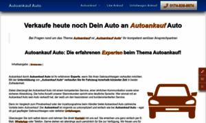 Autoankauf-auto.de thumbnail