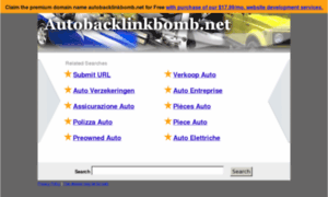Autobacklinkbomb.net thumbnail