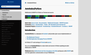 Autobahn.readthedocs.io thumbnail