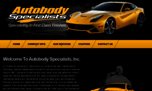 Autobodyspecialistsnc.com thumbnail