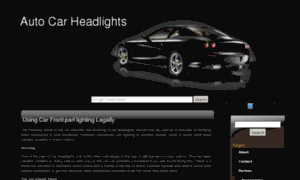 Autocarheadlights.info thumbnail