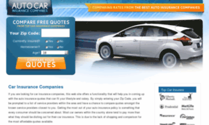 Autocarinsurancecompanies.net thumbnail