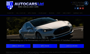 Autocarsltd.com thumbnail