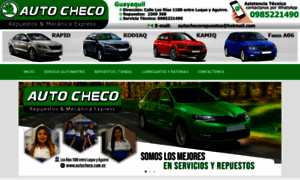 Autocheco.com.ec thumbnail