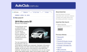 Autoclub.com.au thumbnail