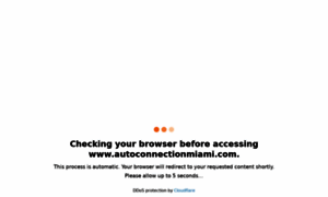 Autoconnectionmiami.com thumbnail