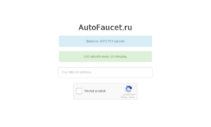 Autofaucet.ru thumbnail