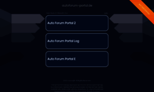 Autoforum-portal.de thumbnail