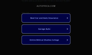 Autofrica.com thumbnail