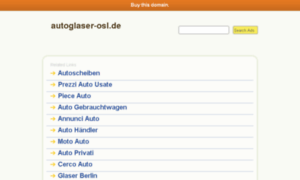 Autoglaser-osl.de thumbnail
