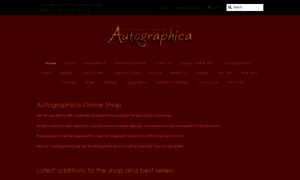 Autographica.co.uk thumbnail
