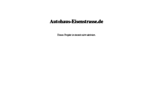 Autohaus-eisenstrasse.de thumbnail