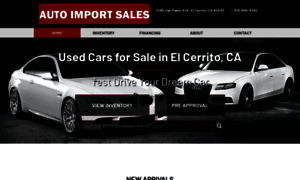 Autoimportsales.com thumbnail