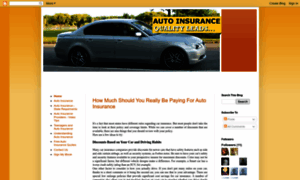 Autoinsurancelist.blogspot.com thumbnail