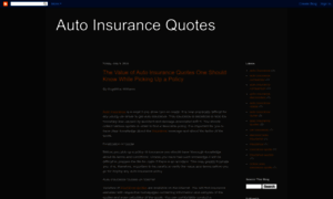 Autoinsurancequoteplace.blogspot.com thumbnail