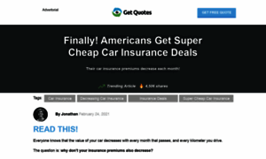 Autoinsurancequotessite.com thumbnail