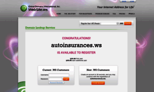 Autoinsurances.ws thumbnail