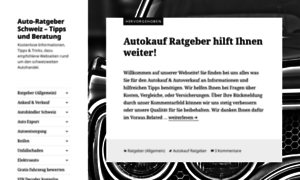 Autokauf-ratgeber.ch thumbnail