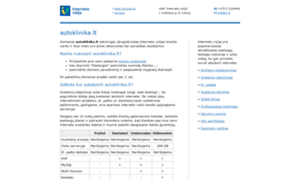 Autoklinika.lt thumbnail