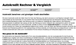 Autokredit-sofort.org thumbnail