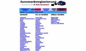 Automarktregistrierung.de thumbnail