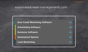 Automated-lead-management.com thumbnail