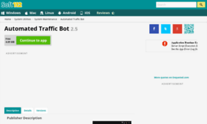 Automated-traffic-bot.soft112.com thumbnail