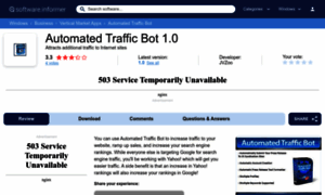 Automated-traffic-bot.software.informer.com thumbnail