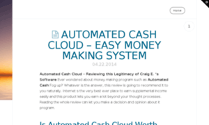 Automatedcashcloud.info thumbnail