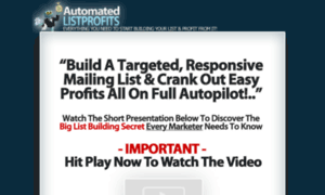 Automatedlistsprofit.com thumbnail