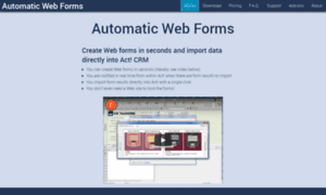 Automaticwebforms.com thumbnail