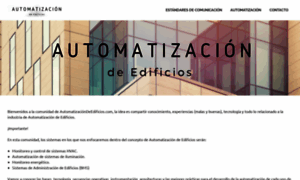 Automatizaciondeedificios.com thumbnail