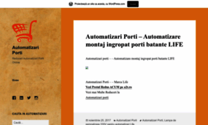 Automatizariportionline.wordpress.com thumbnail