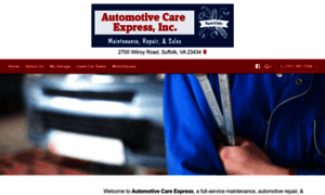 Automotivecareexpress.com thumbnail