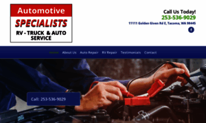 Automotivespecialistsandrvs.com thumbnail