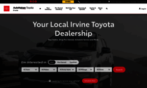 Autonationtoyotairvine.com thumbnail