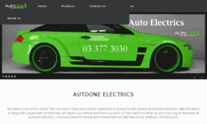 Autooneelectrics.co.nz thumbnail