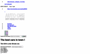 Autoonetx.com thumbnail