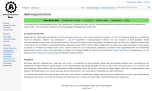 Autoorganisation.org thumbnail