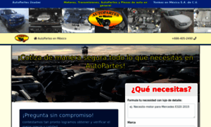 Autopartesenmexico.com.mx thumbnail