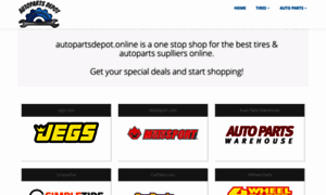 Autopartsdepot.online thumbnail